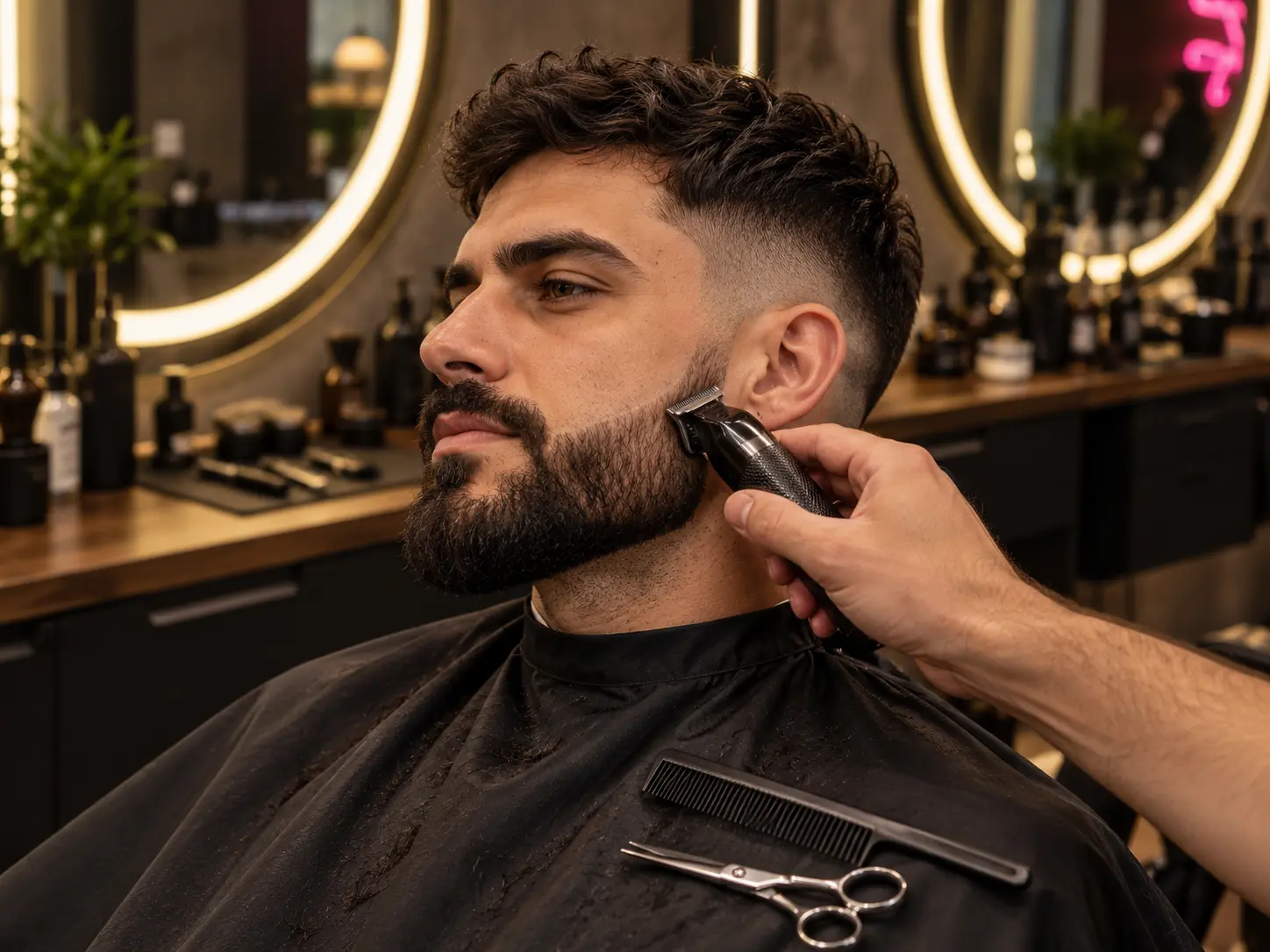 Teljes haj- és szakállápolás a barbershopban